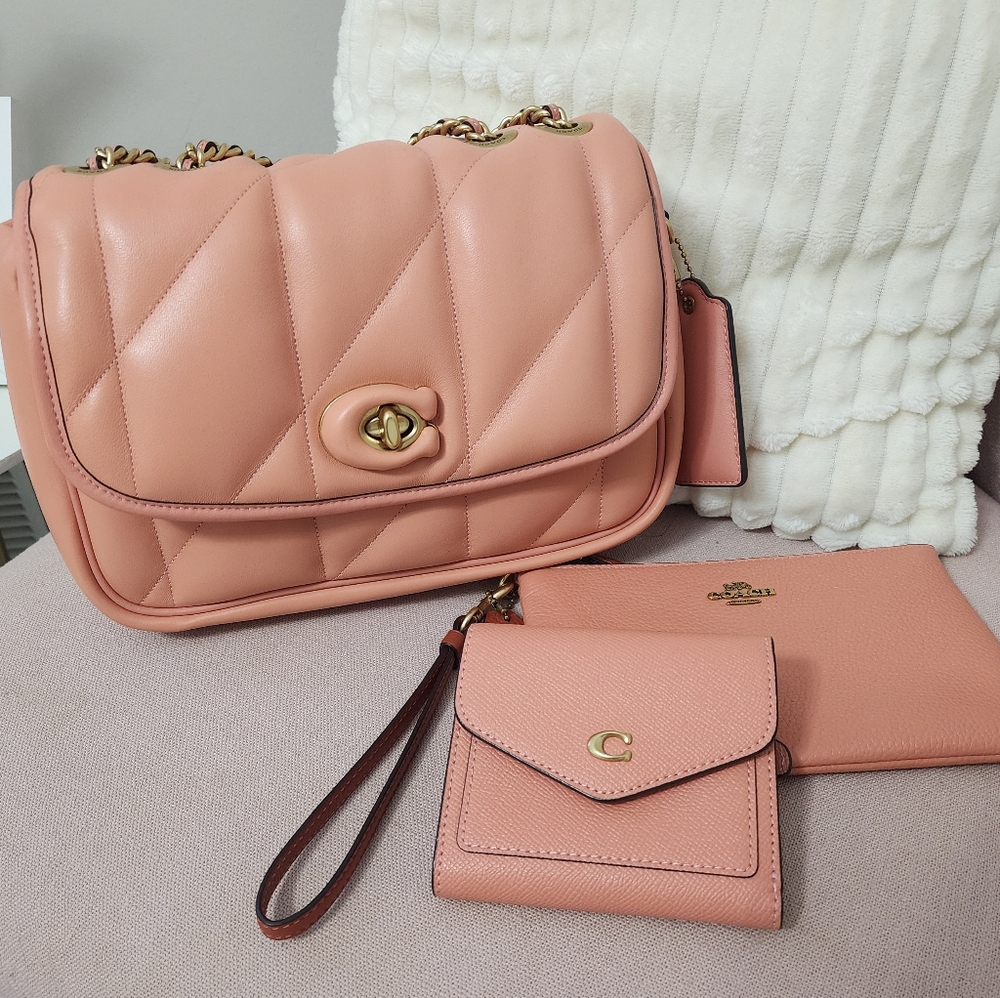 Coach Quilted Pillow Madison